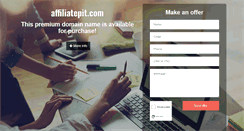 Desktop Screenshot of affiliatepit.com